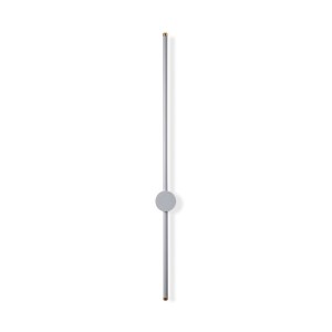 meg-GP052-0186,1-4 ΑΠΛΙΚΑ ΤΟΙΧΟΥ LED TROOPER MEGAPAP ΜΕΤΑΛΛΙΚΗ ΧΡΩΜΑ ΓΚΡΙ 7X10X91ΕΚ.