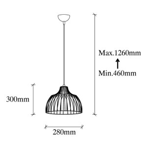 meg-GP052-0187,1-4 ΦΩΤΙΣΤΙΚΟ ΟΡΟΦΗΣ TREISO MEGAPAP E27 ΜΕΤΑΛΛΙΚΟ ΜΟΝΟΦΩΤΟ ΧΡΩΜΑ ΧΡΥΣΟ Ø28X126ΕΚ.