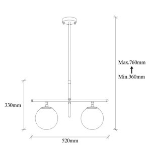 meg-GP052-0190,1-3 ΦΩΤΙΣΤΙΚΟ ΟΡΟΦΗΣ NILUFER MEGAPAP E27 ΜΕΤΑΛΛΙΚΟ ΔΙΦΩΤΟ ΧΡΩΜΑ ΧΡΥΣΟ 52X15X76ΕΚ.