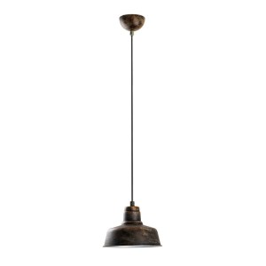 meg-GP052-0197,1-0 ΦΩΤΙΣΤΙΚΟ ΟΡΟΦΗΣ VINCI MEGAPAP E27 ΜΕΤΑΛΛΙΚΟ ΜΟΝΟΦΩΤΟ ΧΡΩΜΑ ΧΑΛΚΙΝΟ VINTAGE Ø19X108ΕΚ.
