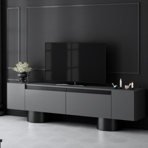 meg-GP052-0222,1-0 ΕΠΙΠΛΟ ΤΗΛΕΟΡΑΣΗΣ HAVEN MEGAPAP ΧΡΩΜΑ ΑΝΘΡΑΚΙ 180X30X50ΕΚ.