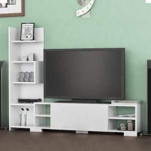 meg-GP052-0225,1-0 ΕΠΙΠΛΟ ΤΗΛΕΟΡΑΣΗΣ PERA MEGAPAP ΧΡΩΜΑ ΛΕΥΚΟ 160X29,5X120ΕΚ.