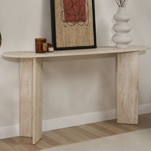 meg-GP052-0228,1-0 ΚΟΝΣΟΛΑ SIRA MEGAPAP ΧΡΩΜΑ TRAVERTINE 150X35X75ΕΚ.