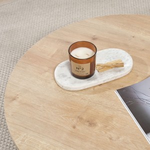 meg-GP052-0231,1-3 ΤΡΑΠΕΖΑΚΙ ΣΑΛΟΝΙΟΥ SOLEIL MEGAPAP ΧΡΩΜΑ SAPPHIRE OAK Ø90X40ΕΚ.