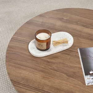meg-GP052-0231,2-3 ΤΡΑΠΕΖΑΚΙ ΣΑΛΟΝΙΟΥ SOLEIL MEGAPAP ΧΡΩΜΑ ΚΑΡΥΔΙ Ø90X40ΕΚ.