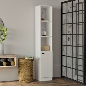 meg-GP052-0234,1-0 ΝΤΟΥΛΑΠΙ ΚΟΥΖΙΝΑΣ - ΜΠΑΝΙΟΥ TREND MEGAPAP ΧΡΩΜΑ ΛΕΥΚΟ 30X29,6X170ΕΚ.