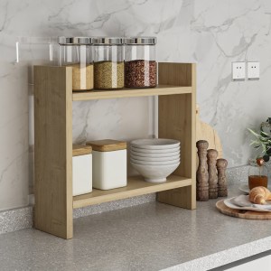 meg-GP052-0235,2-0 ΡΑΦΙΕΡΑ ΚΟΥΖΙΝΑΣ DENVER MEGAPAP ΧΡΩΜΑ SAPPHIRE OAK 34X10X30ΕΚ.