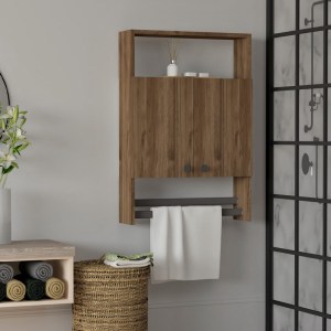 meg-GP052-0240,3-0 ΝΤΟΥΛΑΠΙ ΜΠΑΝΙΟΥ ΕΠΙΤΟΙΧΙΟ ELA MEGAPAP ΧΡΩΜΑ ΚΑΡΥΔΙ 60X15X87ΕΚ.