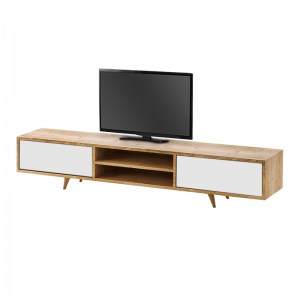 meg-GP055-0026,2-2 ΕΠΙΠΛΟ ΤΗΛΕΟΡΑΣΗΣ SERINE MEGAPAP ΧΡΩΜΑ SAPPHIRE OAK - ΛΕΥΚΟ 170X37X45ΕΚ.