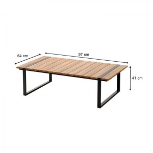 meg-GP055-0036,1-3 ΣΑΛΟΝΙ ΚΗΠΟΥ ERMIS MEGAPAP ΣΕΤ 3 ΤΜΧ ΜΕΤΑΛΛΟ - ΞΥΛΟ ΧΡΩΜΑ ΜΑΥΡΟ - ΓΚΡΙ