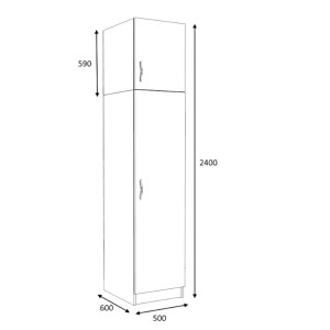 meg-GP100-0078,3-4 ΝΤΟΥΛΑΠΑ ΡΟΥΧΩΝ VICTORIA MEGAPAP ΜΟΝΟΦΥΛΛΗ ΜΕ ΠΑΤΑΡΙ ΧΡΩΜΑ ΚΑΡΥΔΙ 50X60X240ΕΚ.