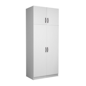 meg-GP100-0079,1-0 ΝΤΟΥΛΑΠΑ ΡΟΥΧΩΝ VICTORIA MEGAPAP ΔΙΦΥΛΛΗ ΜΕ ΠΑΤΑΡΙ ΧΡΩΜΑ ΛΕΥΚΟ 100X60X240ΕΚ.