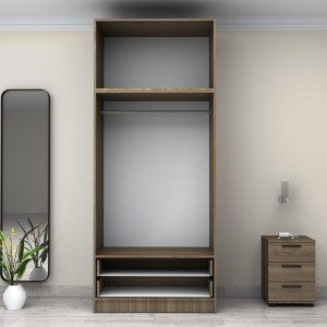 meg-GP100-0080,3-2 ΝΤΟΥΛΑΠΑ ΡΟΥΧΩΝ VICTORIA MEGAPAP ΔΙΦΥΛΛΗ ΜΕ ΠΑΤΑΡΙ ΚΑΙ ΣΥΡΤΑΡΙΑ ΧΡΩΜΑ ΚΑΡΥΔΙ 100X60X240ΕΚ.
