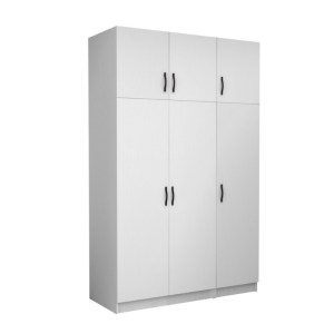 meg-GP100-0082,1-0 ΝΤΟΥΛΑΠΑ ΡΟΥΧΩΝ VICTORIA MEGAPAP ΤΡΙΦΥΛΛΗ ΜΕ ΠΑΤΑΡΙ ΧΡΩΜΑ ΛΕΥΚΟ 150X60X240ΕΚ.