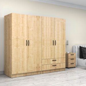 meg-GP100-0089,2-3 ΝΤΟΥΛΑΠΑ ΡΟΥΧΩΝ VICTORIA MEGAPAP ΤΕΤΡΑΦΥΛΛΗ ΜΕ ΣΥΡΤΑΡΙΑ ΧΡΩΜΑ ΦΥΣΙΚΟ ΟΞΙΑΣ 200X60X181ΕΚ.