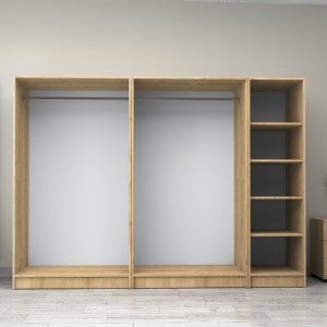 meg-GP100-0091,2-2 ΝΤΟΥΛΑΠΑ ΡΟΥΧΩΝ VICTORIA MEGAPAP ΠΕΝΤΑΦΥΛΛΗ ΧΡΩΜΑ ΦΥΣΙΚΟ ΟΞΙΑΣ 250X60X181ΕΚ.