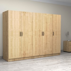 meg-GP100-0091,2-3 ΝΤΟΥΛΑΠΑ ΡΟΥΧΩΝ VICTORIA MEGAPAP ΠΕΝΤΑΦΥΛΛΗ ΧΡΩΜΑ ΦΥΣΙΚΟ ΟΞΙΑΣ 250X60X181ΕΚ.
