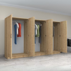 meg-GP100-0095,2-1 ΝΤΟΥΛΑΠΑ ΡΟΥΧΩΝ VICTORIA MEGAPAP ΕΞΑΦΥΛΛΗ ΧΡΩΜΑ ΦΥΣΙΚΟ ΟΞΙΑΣ 300X60X181ΕΚ.