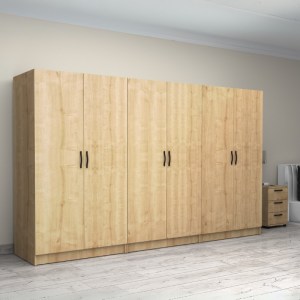 meg-GP100-0095,2-3 ΝΤΟΥΛΑΠΑ ΡΟΥΧΩΝ VICTORIA MEGAPAP ΕΞΑΦΥΛΛΗ ΧΡΩΜΑ ΦΥΣΙΚΟ ΟΞΙΑΣ 300X60X181ΕΚ.