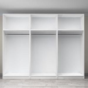 meg-GP100-0096,1-2 ΝΤΟΥΛΑΠΑ ΡΟΥΧΩΝ VICTORIA MEGAPAP ΕΞΑΦΥΛΛΗ ΜΕ ΠΑΤΑΡΙ ΧΡΩΜΑ ΛΕΥΚΟ 300X60X240ΕΚ.
