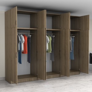 meg-GP100-0096,3-1 ΝΤΟΥΛΑΠΑ ΡΟΥΧΩΝ VICTORIA MEGAPAP ΕΞΑΦΥΛΛΗ ΜΕ ΠΑΤΑΡΙ ΧΡΩΜΑ ΚΑΡΥΔΙ 300X60X240ΕΚ.