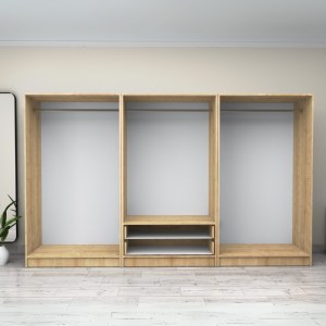 meg-GP100-0099,2-2 ΝΤΟΥΛΑΠΑ ΡΟΥΧΩΝ VICTORIA MEGAPAP ΕΞΑΦΥΛΛΗ ΜΕ ΣΥΡΤΑΡΙΑ ΧΡΩΜΑ ΦΥΣΙΚΟ ΟΞΙΑΣ 300X60X181ΕΚ.
