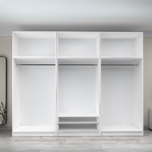 meg-GP100-0100,1-2 ΝΤΟΥΛΑΠΑ ΡΟΥΧΩΝ VICTORIA MEGAPAP ΕΞΑΦΥΛΛΗ ΜΕ ΠΑΤΑΡΙ ΚΑΙ ΣΥΡΤΑΡΙΑ ΧΡΩΜΑ ΛΕΥΚΟ 300X60X240ΕΚ.