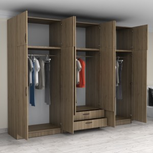 meg-GP100-0100,3-1 ΝΤΟΥΛΑΠΑ ΡΟΥΧΩΝ VICTORIA MEGAPAP ΕΞΑΦΥΛΛΗ ΜΕ ΠΑΤΑΡΙ ΚΑΙ ΣΥΡΤΑΡΙΑ ΧΡΩΜΑ ΚΑΡΥΔΙ 300X60X240ΕΚ.