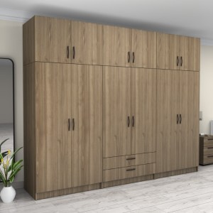 meg-GP100-0100,3-3 ΝΤΟΥΛΑΠΑ ΡΟΥΧΩΝ VICTORIA MEGAPAP ΕΞΑΦΥΛΛΗ ΜΕ ΠΑΤΑΡΙ ΚΑΙ ΣΥΡΤΑΡΙΑ ΧΡΩΜΑ ΚΑΡΥΔΙ 300X60X240ΕΚ.