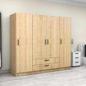 meg-GP100-0103,2-3 ΝΤΟΥΛΑΠΑ ΡΟΥΧΩΝ VICTORIA MEGAPAP ΤΕΤΡΑΦΥΛΛΗ ΜΕ ΣΥΡΤΑΡΙΑ ΧΡΩΜΑ ΦΥΣΙΚΟ ΟΞΙΑΣ 200X60X181ΕΚ.