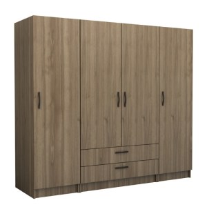 meg-GP100-0103,3-0 ΝΤΟΥΛΑΠΑ ΡΟΥΧΩΝ VICTORIA MEGAPAP ΤΕΤΡΑΦΥΛΛΗ ΜΕ ΣΥΡΤΑΡΙΑ ΧΡΩΜΑ ΚΑΡΥΔΙ 200X60X181ΕΚ.