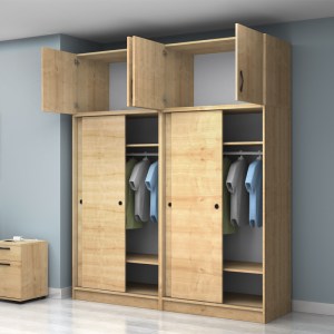 meg-GP100-0107,2-1 ΝΤΟΥΛΑΠΑ ΡΟΥΧΩΝ REGIO MEGAPAP ΤΕΤΡΑΦΥΛΛΗ ΣΥΡΟΜΕΝΗ ΜΕ ΠΑΤΑΡΙ ΧΡΩΜΑ ΦΥΣΙΚΟ ΟΞΙΑΣ 200X60X240ΕΚ.