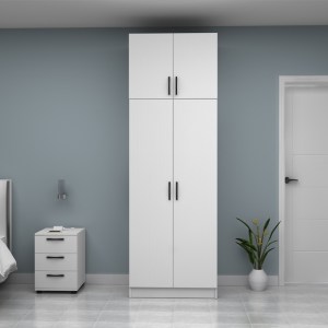 meg-GP100-0108,1-3 ΝΤΟΥΛΑΠΑ ΡΟΥΧΩΝ VIVIAN MEGAPAP ΔΙΦΥΛΛΗ ΜΕ ΠΑΤΑΡΙ ΧΡΩΜΑ ΛΕΥΚΟ 80X51,8X240ΕΚ.