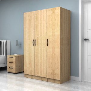meg-GP100-0109,2-2 ΝΤΟΥΛΑΠΑ ΡΟΥΧΩΝ VIVIAN MEGAPAP ΤΡΙΦΥΛΛΗ ΧΡΩΜΑ ΦΥΣΙΚΟ ΟΞΙΑΣ 120X51,8X181ΕΚ.