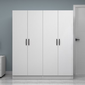 meg-GP100-0111,1-3 ΝΤΟΥΛΑΠΑ ΡΟΥΧΩΝ VIVIAN MEGAPAP ΤΕΤΡΑΦΥΛΛΗ ΧΡΩΜΑ ΛΕΥΚΟ 160X51,8X181ΕΚ.