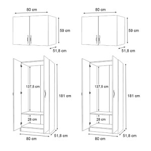 meg-GP100-0112,1-4 ΝΤΟΥΛΑΠΑ ΡΟΥΧΩΝ VIVIAN MEGAPAP ΤΕΤΡΑΦΥΛΛΗ ΜΕ ΠΑΤΑΡΙ ΧΡΩΜΑ ΛΕΥΚΟ 160X51,8X240ΕΚ.
