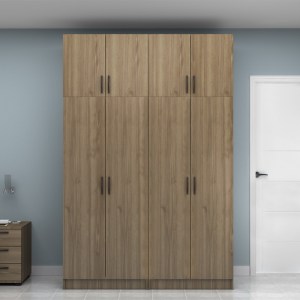 meg-GP100-0112,3-3 ΝΤΟΥΛΑΠΑ ΡΟΥΧΩΝ VIVIAN MEGAPAP ΤΕΤΡΑΦΥΛΛΗ ΜΕ ΠΑΤΑΡΙ ΧΡΩΜΑ ΚΑΡΥΔΙ 160X51,8X240ΕΚ.