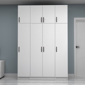 meg-GP100-0118,1-3 ΝΤΟΥΛΑΠΑ ΡΟΥΧΩΝ VIVIAN MEGAPAP ΤΕΤΡΑΦΥΛΛΗ ΜΕ ΠΑΤΑΡΙ ΧΡΩΜΑ ΛΕΥΚΟ 160X51,8X240ΕΚ.