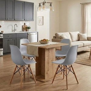 meg-GP100-0188,3-0 ΣΕΤ ΤΡΑΠΕΖΑΡΙΑ 5ΤΜΧ ALLOS - NOVA MEGAPAP ΧΡΩΜΑ SAPPHIRE OAK - ΓΚΡΙ 75X75X77ΕΚ.