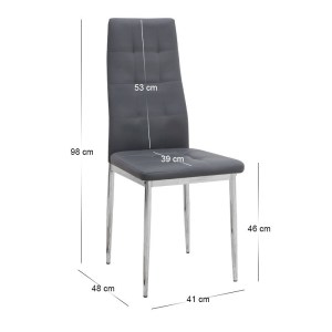 meg-GP100-0204,2-2 ΣΕΤ ΤΡΑΠΕΖΑΡΙΑ 5ΤΜΧ DARLEN - ROSA MEGAPAP ΧΡΩΜΑ SAPPHIRE OAK - ΓΚΡΙ/ΧΡΩΜΙΟΥ ΠΟΔΙ 125X72X74ΕΚ.