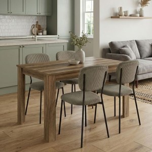 meg-GP100-0243,2-0 ΣΕΤ ΤΡΑΠΕΖΑΡΙΑ 5ΤΜΧ DARLEN - KEVIN MEGAPAP ΧΡΩΜΑ ΚΑΡΥΔΙ - ΛΑΔΙ 125X72X74ΕΚ.