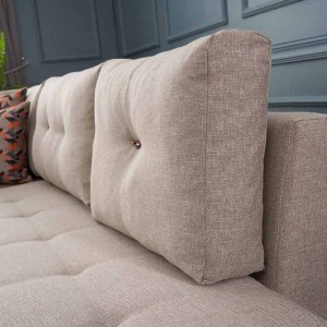 meg-PRGP043-0010,3-4 ΓΩΝΙΑΚΟΣ ΚΑΝΑΠΕΣ - ΚΡΕΒΑΤΙ MANAMA MEGAPAP ΑΡΙΣΤΕΡΗ ΓΩΝΙΑ ΥΦΑΣΜΑΤΙΝΟΣ ΧΡΩΜΑ ΚΡΕΜ 280X206X85ΕΚ.