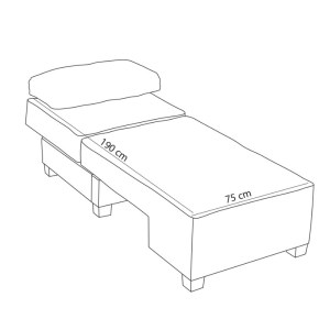 meg-PRGP043-0087,1-7 ΠΟΛΥΘΡΟΝΑ - ΚΡΕΒΑΤΙ PERENNA MEGAPAP ΥΦΑΣΜΑΤΙΝΗ ΧΡΩΜΑ ΚΡΕΜ 116X93X83ΕΚ.