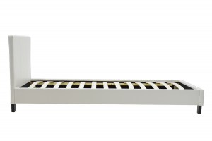 pak-006-000012-2 ΚΡΕΒΑΤΙ NEVIL PAKOWORLD ΜΟΝΟ 100X200 PU ΧΡΩΜΑ ΛΕΥΚΟ ΜΑΤ