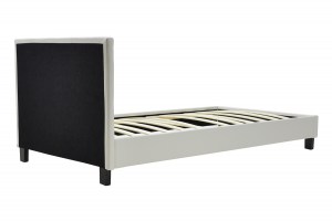 pak-006-000012-3 ΚΡΕΒΑΤΙ NEVIL PAKOWORLD ΜΟΝΟ 100X200 PU ΧΡΩΜΑ ΛΕΥΚΟ ΜΑΤ