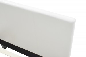 pak-006-000012-4 ΚΡΕΒΑΤΙ NEVIL PAKOWORLD ΜΟΝΟ 100X200 PU ΧΡΩΜΑ ΛΕΥΚΟ ΜΑΤ