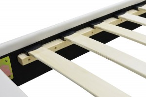 pak-006-000012-6 ΚΡΕΒΑΤΙ NEVIL PAKOWORLD ΜΟΝΟ 100X200 PU ΧΡΩΜΑ ΛΕΥΚΟ ΜΑΤ