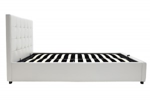 pak-006-000016-4 ΚΡΕΒΑΤΙ ROI PAKOWORLD ΔΙΠΛΟ 160X200 PU ΛΕΥΚΟ ΜΑΤ + ΑΠΟΘΗΚΕΥΤΙΚΟ ΧΩΡΟ