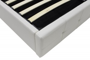 pak-006-000016-6 ΚΡΕΒΑΤΙ ROI PAKOWORLD ΔΙΠΛΟ 160X200 PU ΛΕΥΚΟ ΜΑΤ + ΑΠΟΘΗΚΕΥΤΙΚΟ ΧΩΡΟ
