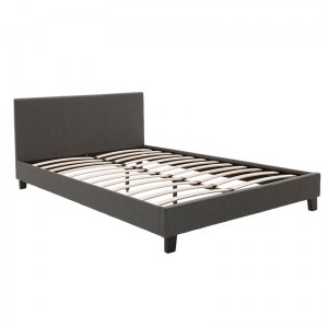 pak-006-000020-1 ΚΡΕΒΑΤΙ NEVIL PAKOWORLD ΔΙΠΛΟ 150X200 ΜΕ ΥΦΑΣΜΑ ΧΡΩΜΑ ΑΝΘΡΑΚΙ